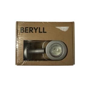 Discontinued IKEA Beryll Swivel Spot Light – Silver Finish (NIB)